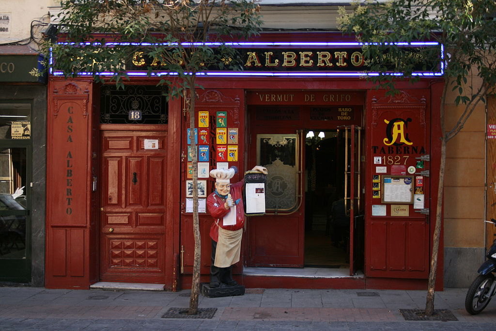 Casa Alberto, situată în apropiere de casa lui Miguel de Cervantes.