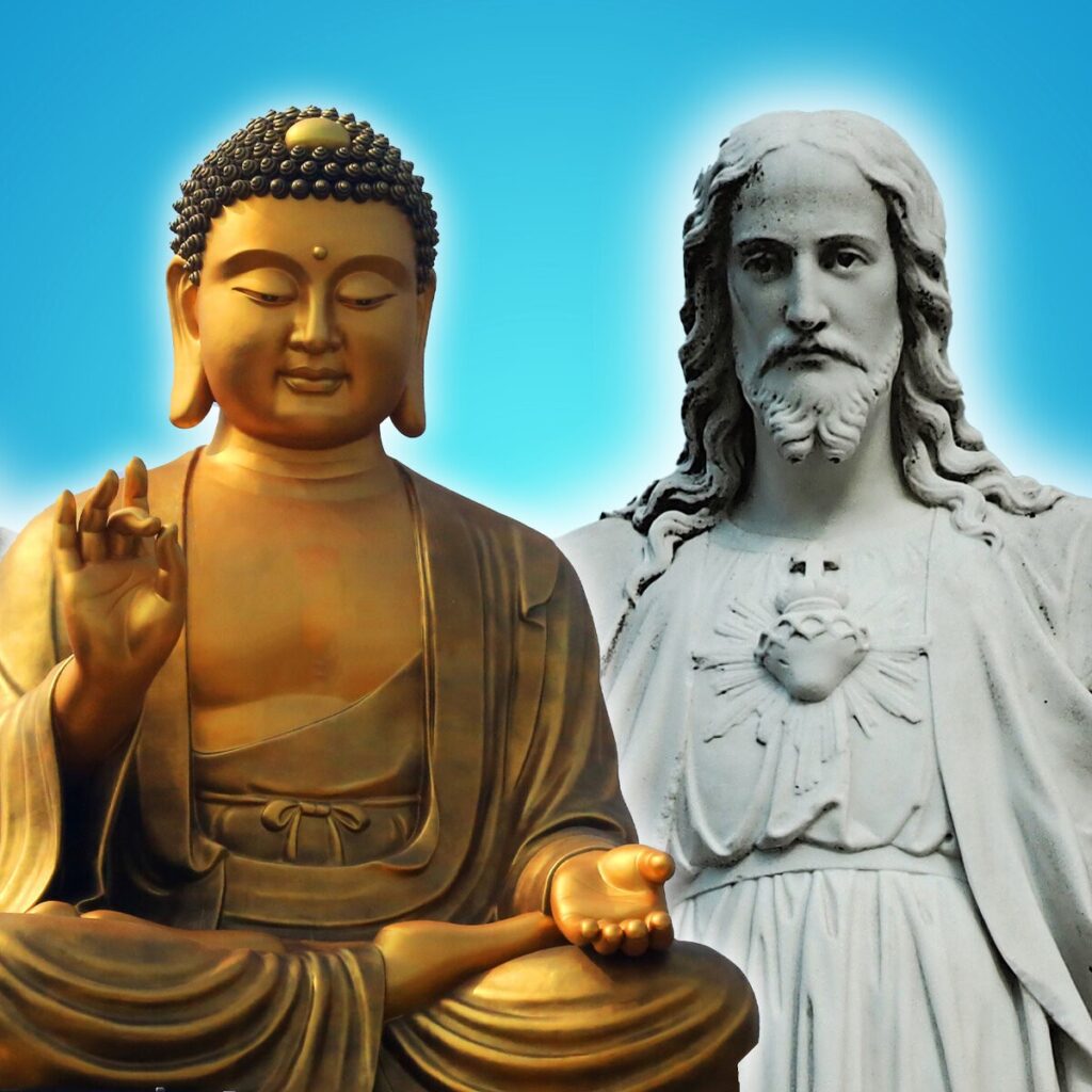 Asemănările și diferențele între Iisus și Buddha și impactul lor asupra lumii contemporane. buddha