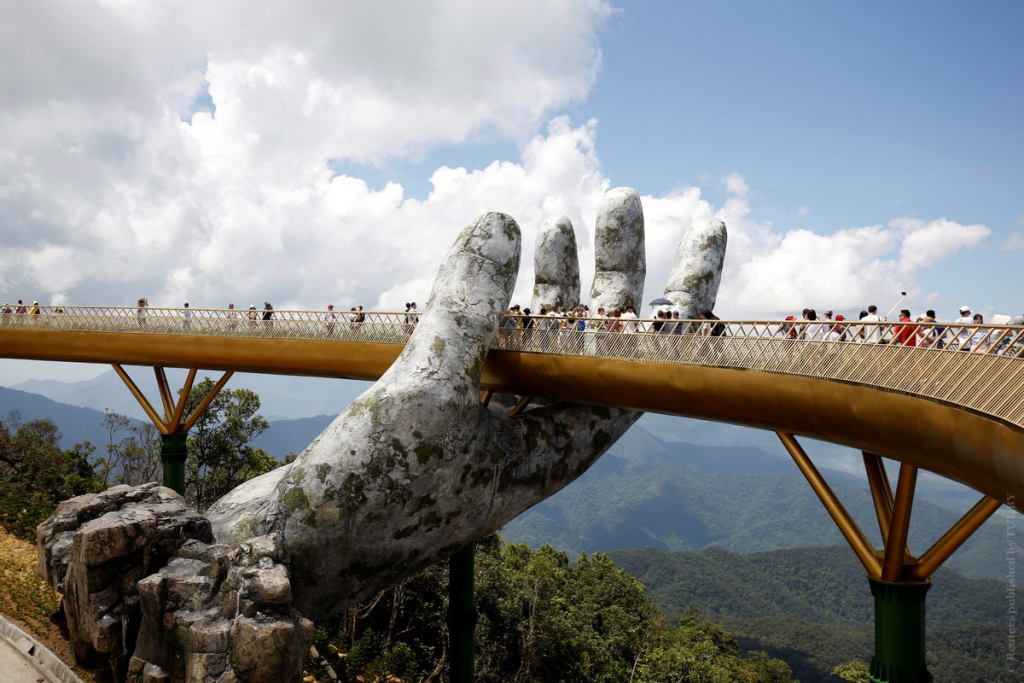 Podul de Aur în Vietnam: între istorie și modernitate atractii turistice vietnam